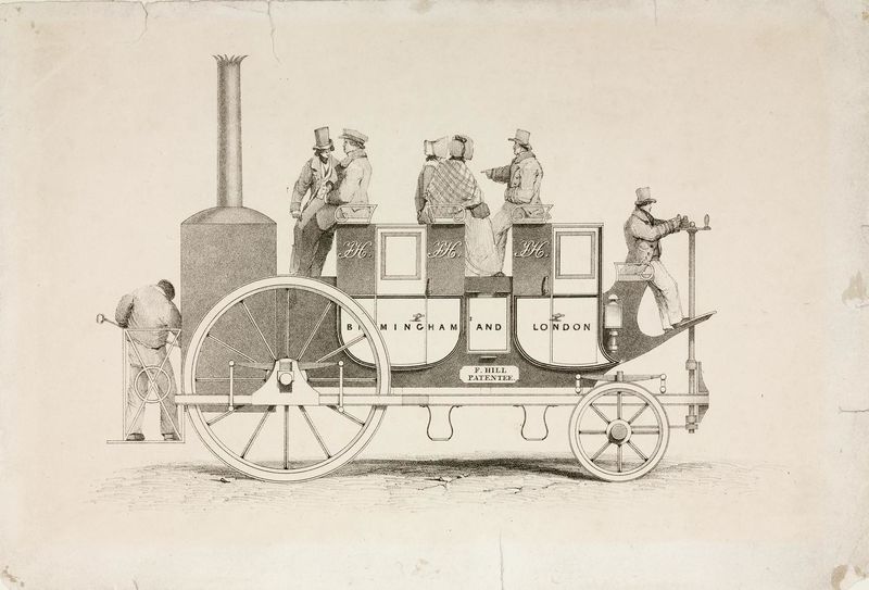 Hill's Steam Carriage - 1840 - Science Museum